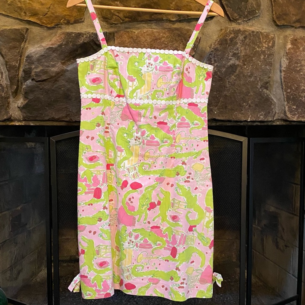 NWT Lilly Pulitzer Bel Air Dress Vintage Slub Size 6